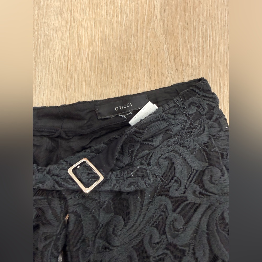 COLLECTIBLE Gucci Tom Ford-Era
Lace Trousers (Early 2000s) - Picture 7 of 13